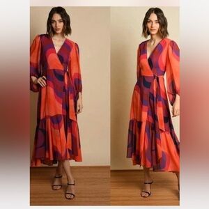 Hutch Robyn Wrap Dress XS